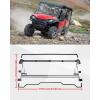 imageSAUTVS Flip Up Windshield Compatible with Honda Pioneer 10003 10005 10006 20162025 Clear 15quot Hard Coated Poly Front Flip Windscreen Accessories Can be Closed Vented or Fully Open
