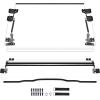 imageSAUTVS Flip Up Windshield Compatible with Honda Pioneer 520 20212025  Pioneer 500 20152023 Clear 15quot Hard Coated Poly Front Flip Windscreen Accessories Can be Closed Vented or Fully Open