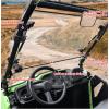 imageSAUTVS Flip Up Windshield Compatible with Honda Pioneer 520 20212025  Pioneer 500 20152023 Clear 15quot Hard Coated Poly Front Flip Windscreen Accessories Can be Closed Vented or Fully Open