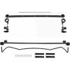 imageSAUTVS Flip Up Windshield Compatible with Kawasaki Teryx 800  Teryx4 800 20162025 Clear 15quot Hard Coated Poly Front Flip Windscreen Accessories Can be Closed Vented or Fully Open