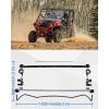imageSAUTVS Flip Up Windshield Compatible with Kawasaki Teryx 800  Teryx4 800 20162025 Clear 15quot Hard Coated Poly Front Flip Windscreen Accessories Can be Closed Vented or Fully Open