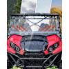 imageSAUTVS Flip Up Windshield Compatible with Kawasaki Teryx 800  Teryx4 800 20162025 Clear 15quot Hard Coated Poly Front Flip Windscreen Accessories Can be Closed Vented or Fully Open