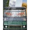imageSAUTVS Flip Up Windshield for Kawasaki Mule 4000 4010 20092026 Clear 15quot Hard Coated Poly Front Flip Windscreen Accessories Can be Closed Vented or Fully Open