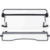imageSAUTVS Flip Up Windshield for Kawasaki Mule Pro MX 20192026 Clear 15quot Hard Coated PC Front Flip Windscreen Accessories Can be Closed Vented or Fully Open