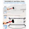 imageSAUTVS Flip Up Windshield for Polaris RZR XPXP 4 1000 2024 2025 Accessories Clear 15quot Hard Coated Polycarbonate Front Flip Windscreen Window Can be ClosedVented or Fully Open