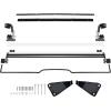 imageSAUTVS Flip Up Windshield for Yamaha Wolverine RMAX 1000 20212025 Clear 15quot Hard Coated Poly Front Flip Windscreen Accessories Can be Closed Vented or Fully Open