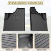 imageSAUTVS Floor Mats for Can Am Defender TPE Front Row Floor Liners All Weather Protection Slush Mats for CanAm DefenderDefender MAX HD5 HD8 HD10 20162025 Accessories 2PCS