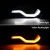imageSAUTVS Fog Lamps Cover with Daytime Running Lights for Can Am Spyder F3 1520 Fog Lights Cover with LED DRL Turn Signal Lights Kit for CanAm Spyder F3 20152020 Accessories 2PCS
