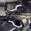 imageSAUTVS Fog Lamps Cover with Daytime Running Lights for Can Am Spyder F3 1520 Fog Lights Cover with LED DRL Turn Signal Lights Kit for CanAm Spyder F3 20152020 Accessories 2PCS