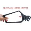 imageSAUTVS Folding Clear Rear View Side Mirrors ampamp Rear View Center Mirror Kit for Polaris RZR XP 1000 XP4 Turbo 20192022 Accessories