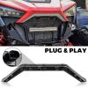 imageSAUTVS Front Accent Light for Polaris RZR PRO XPPRO RRZR Turbo R 20202024 LED Center Grill Light Front Signature Lamp Accessories 1PCS Replace 2884346