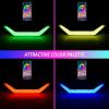 imageSAUTVS Front Accent Light with RGB for RZR PRO XP LED Center Grill APP Control Signature Light for Polaris Polaris RZR PRO XPXP 4 RZR PRO RRZR Turbo R R4 Accessories 20202024Replace 2884346