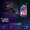 imageSAUTVS Front Accent Light with RGB for RZR PRO XP LED Center Grill APP Control Signature Light for Polaris Polaris RZR PRO XPXP 4 RZR PRO RRZR Turbo R R4 Accessories 20202024Replace 2884346