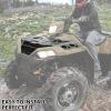 imageSAUTVS Front Body Rack for Sportsman XP 1000 850 1725 Front Rack Lid Front Storage Box Cover Replacement for Polaris Sportsman XP 1000 850 20172025 Accessories Replace 2636452070 5452935070