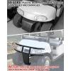 imageSAUTVS Front Brush Guard Compatible with EZGO RXV 20082015 Combined Black Powder Coated Steel Front Bumper Guard for EZGO RXV Golf Cart 20082015 Accessories