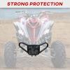 imageSAUTVS Front Bumper Assembly Kit for Yamaha Raptor YFM 700 20062022 Black Aluminum Front Bumper Compatible with Yamaha Raptor YFM 700  700R 20062023 Accessories