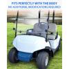 imageSAUTVS Front Bumper Assembly for Yamaha Golf Cart Drive2 G29 Gas ampamp Electric Model 2017 Accessories Plastic Front Fascia for Yamaha Drive2 G29 Golf Cart