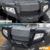 imageSAUTVS Front Bumper Guard Front Fascia Brushguard Protector for Polaris Sportsman 500 700 800 X2 Touring 20062010 Accessories Replace OEM 2633527070