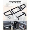 imageSAUTVS Front Bumper Guard for Polaris Sportsman 450 500 600 700 800 20052010 Combined Steel Front Brush Guard Bumper Bar Protector with Light Bar Bracket Accessories