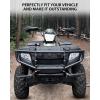 imageSAUTVS Front Bumper Guard for Polaris Sportsman 450 500 600 700 800 20052010 Combined Steel Front Brush Guard Bumper Bar Protector with Light Bar Bracket Accessories