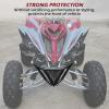 imageSAUTVS Front Bumper Guards for Yamaha Raptor 700 700R Front Profile Bumper Guard Protector for Yamaha Raptor YFM 700  700R 20062023 AccessoriesUpgraded Style