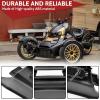 imageSAUTVS Front Center Fairing with Accent Light for Can Am Ryker Black Center Front Fairing with Accent Light for CanAm Ryker 600 900 Rally Edition 20192024 Accessories Replace 705013110