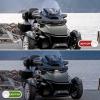imageSAUTVS Front Center Fairing with Accent Light for Can Am Spyder RT Black Center Front Fairing with Accent Light for CanAm Spyder RT 20202025 Accessories