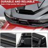 imageSAUTVS Front Center Fairing with Accent Light for Can Am Spyder RT Black Center Front Fairing with Accent Light for CanAm Spyder RT 20202025 Accessories