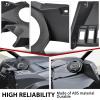 imageSAUTVS Front Dash Speaker Mount for Can Am X3 Front 65 inch Speaker Enclosure Panels for CanAm Maverick X3  X3 Max Stereo System 20172025 Accessories
