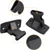 imageSAUTVS Front Door Net Female Buckle for Polaris Ranger XP 1000 900 Crew Plastic Black Front Door Side Safety Net Fastener Base Support for Polaris Ranger Crew XP 1000 900 20162020 Accessories 2PCS