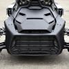 imageSAUTVS Front Fascia for CanAm Ryker Black Combination Front Fascia Kit for Can Am Ryker 600 900 Sport ampamp Ryker Rally Edition All Models Accessories Replace 705010722
