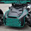 imageSAUTVS Front Fascia for CanAm Ryker Black Combination Front Fascia Kit for Can Am Ryker 600 900 Sport ampamp Ryker Rally Edition All Models Accessories Replace 705010722