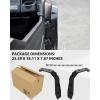 imageSAUTVS Front Fender Flares Compatible with Honda Pioneer 10003 10005 10006 20162025 Accessories Extended Wider Front Mud Guards Mud Flaps Easy Installation Full Protection