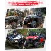 imageSAUTVS Front Fender Flares Compatible with Honda Pioneer 10003 10005 10006 20162025 Accessories Extended Wider Front Mud Guards Mud Flaps Easy Installation Full Protection
