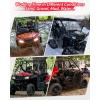 imageSAUTVS Front Fender Flares Compatible with Honda Pioneer 520 20212025  Pioneer 500 20152023 Accessories Front Mud Guards Mud Flaps Easy Installation Full Protection
