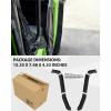 imageSAUTVS Front Fender Flares Compatible with Honda Pioneer 520 20212025  Pioneer 500 20152023 Accessories Front Mud Guards Mud Flaps Easy Installation Full Protection