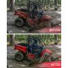 imageSAUTVS Front Fender Flares Compatible with Honda Pioneer 520 20212025  Pioneer 500 20152023 Accessories Front Mud Guards Mud Flaps Easy Installation Full Protection