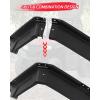 imageSAUTVS Front Fender Flares Compatible with Honda Pioneer 520 20212025  Pioneer 500 20152023 Accessories Front Mud Guards Mud Flaps Easy Installation Full Protection