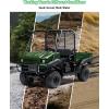 imageSAUTVS Front Fender Flares Compatible with Kawasaki Mule 4000 4010 20092026 Combined Front Mud Flaps Mud Guard Extension Accessories