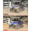 imageSAUTVS Front Fender Flares Compatible with Kawasaki Mule Pro MX 20192026 Combined Front Mud Flaps Mud Guard Extension Accessories