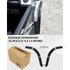 imageSAUTVS Front Fender Flares Compatible with Kawasaki Mule Pro MX 20192026 Combined Front Mud Flaps Mud Guard Extension Accessories