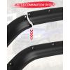 imageSAUTVS Front Fender Flares Compatible with Kawasaki Mule Pro MX 20192026 Combined Front Mud Flaps Mud Guard Extension Accessories
