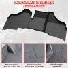 imageSAUTVS Front Floor Mats for Pioneer 1000 1625 TPE Front Row Floor Liners All Weather Protection Slush Mat for Honda Pioneer 1000 3P 5P 6P 20162025 Accessories Replace 0SP63HL4101 0SP63HL4102