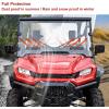 imageSAUTVS Front Full Windshield for Honda Pioneer 1000 20162025 Combined Clear Dustproof Hard Coat Poly Vented Front Window Full Windscreen for Honda Pioneer 10003 10005 10006 20162025 Accessories