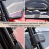 imageSAUTVS Front Full Windshield for Honda Pioneer 1000 20162025 Combined Clear Dustproof Hard Coat Poly Vented Front Window Full Windscreen for Honda Pioneer 10003 10005 10006 20162025 Accessories
