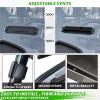 imageSAUTVS Front Full Windshield for Honda Pioneer 7002  7004 20142025 Clear Scratch Resistant Hard Coat Poly Vented Front Full Windscreen for Honda Pioneer 700 2P 4P 20142025 Accessories