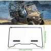 imageSAUTVS Front Full Windshield for Honda Pioneer 7002  7004 20142025 Clear Scratch Resistant Hard Coat Poly Vented Front Full Windscreen for Honda Pioneer 700 2P 4P 20142025 Accessories