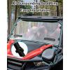 imageSAUTVS Front Full Windshield for Polaris General 1000General XP 10004 20162025 Clear Hard Coat ScratchResistant Poly Vented Front Windshield Accessories Replace 2884337