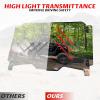imageSAUTVS Front Full Windshield for Polaris RZR XP 10004 1000XP Turbo 20192023 Accessories Clear Hard Coating Polycarbonate Front Window Windshield
