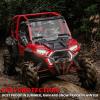 imageSAUTVS Front Full Windshield for Polaris RZR XP 10004 1000XP Turbo 20192023 Accessories Clear Hard Coating Polycarbonate Front Window Windshield